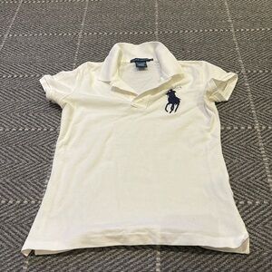 White Ralph Lauren polo